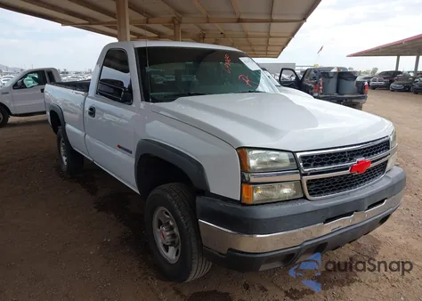 2006 Chevrolet Silverado 2500Hd Work Truck из США, поврежденный, VIN 1GCHC24U26E107274